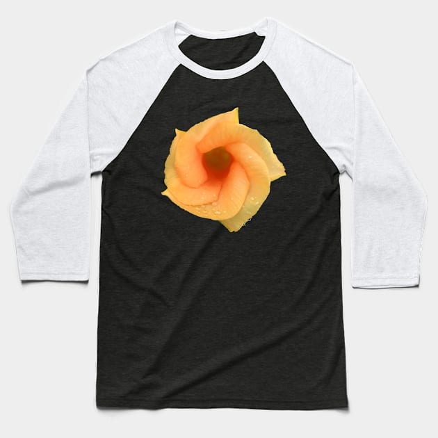 Photo Flower Baseball T-Shirt by BlackSheepArts